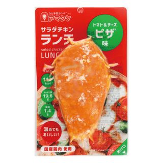 サラダチキンランチピザ味 冷凍 90ｇ アマタケのサムネイル画像 1枚目