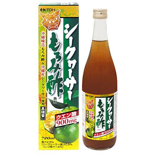 シークヮーサーもろみ酢飲料　720mL 井藤漢方製薬のサムネイル画像 1枚目