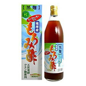 琉球産 黒麹もろみ酢(シークヮーサー入り)900mlの画像
