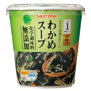 わかめスープ 6個 Secomaのサムネイル画像 1枚目