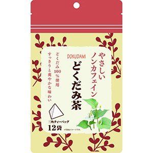 やさしいノンカフェイン どくだみ茶 2gx12袋の画像