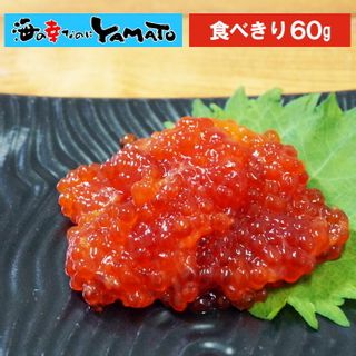 紅鮭の塩筋子 食べきり60g 株式会社YAMATOのサムネイル画像 1枚目