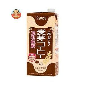 みどり麦芽コーヒー　豆乳飲料 九州乳業株式会社のサムネイル画像 1枚目