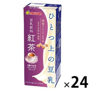 豆乳飲料 紅茶 200mlの画像 1枚目