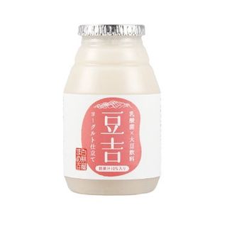 豆吉　乳酸菌×大豆まるごと飲料　桃果汁10%入り 150g×12本入りの画像 1枚目