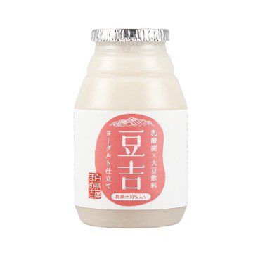 豆吉　乳酸菌×大豆まるごと飲料　桃果汁10%入り 150g×12本入り 白州屋まめ吉 のサムネイル画像 1枚目