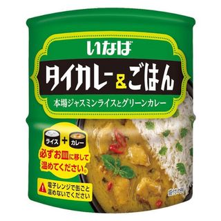 タイカレー＆ごはん 本場ジャスミンライスとグリーンカレー いなば食品のサムネイル画像