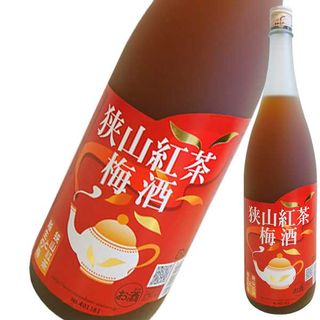 狭山紅茶梅酒  720ml 麻原酒造株式会社のサムネイル画像