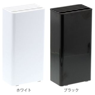 tower(タワー)キッチンナイフ&ハサミスタンドの画像 1枚目