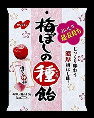 梅ぼしの種飴 ノーベル製菓のサムネイル画像