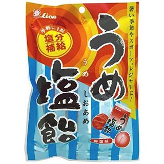 うめ塩飴　4袋 ライオン菓子のサムネイル画像 1枚目