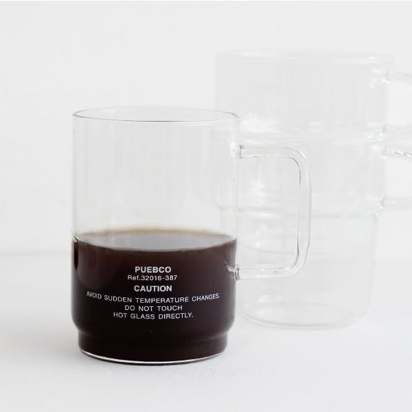 PUEBCO（プエブコ）　BOROSILICATE GLASS MUG（ボロシリケイトガラスマグ）の画像