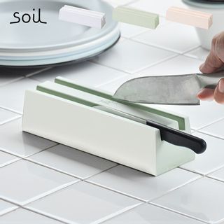 soil(ソイル) 珪藻土ナイフトレイの画像 1枚目