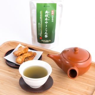 奥根木（おくねぎ）やーこん茶 粉末 三日庵のサムネイル画像 3枚目