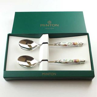 MINTON(ミントン) ハドンホール(ショートハンドル) ティースプーン2pcs.セット MINTON（ミントン）のサムネイル画像 1枚目