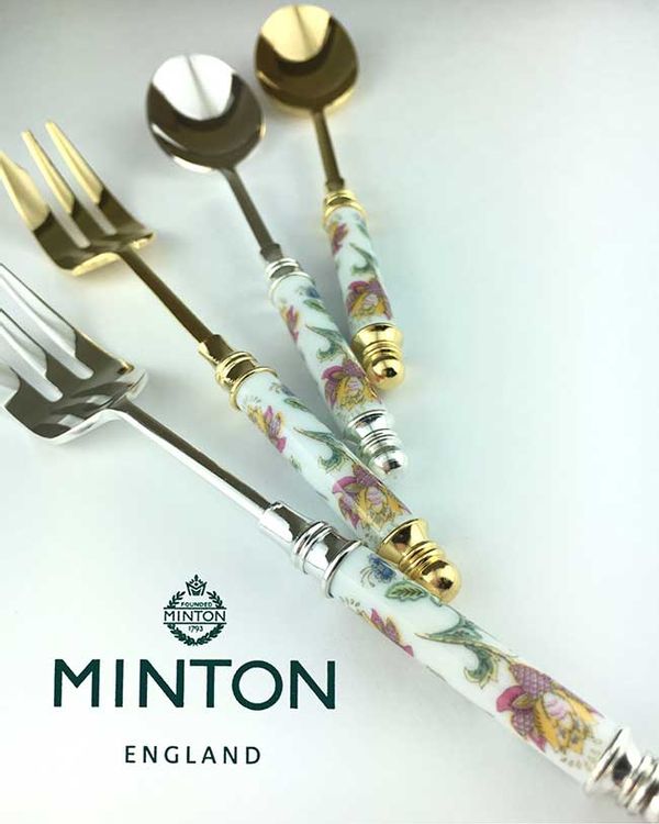 MINTON(ミントン) ハドンホール(ショートハンドル) ティースプーン2pcs.セット MINTON（ミントン）のサムネイル画像 2枚目