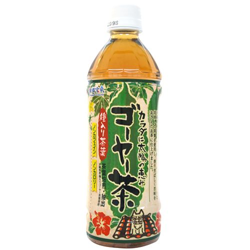 沖縄宝島 ゴーヤ茶 500ml × 24本の画像