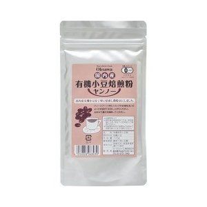 国産有機小豆焙煎粉 100ｇ  オーサワジャパンのサムネイル画像 1枚目