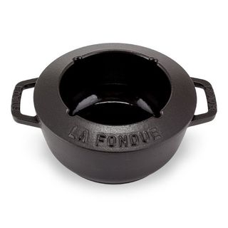 フォンデュセット ブラック 16cm staub（ストウブ）のサムネイル画像 2枚目