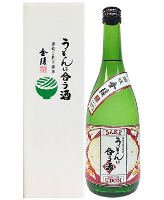 金陵 うどんに合う酒 純米 720mlの画像 1枚目