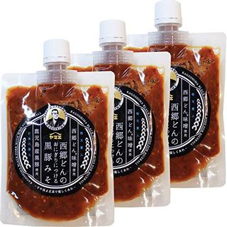 西郷どんのおにぎりにつける黒豚みそ　（180g) ヤマエ食品工業のサムネイル画像 2枚目