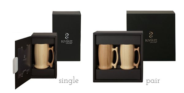 竹製ビールジョッキ 『 beer mug 』 RIVERET（リヴェレット）のサムネイル画像 3枚目