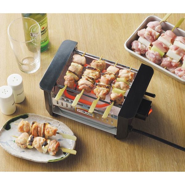 当店限定販売】 開業プロ メイチョー  店電気式焼き鳥器 KYT-600-4