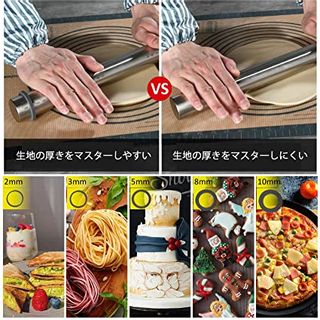 SUPER KITCHENステンレスめん棒の画像 3枚目