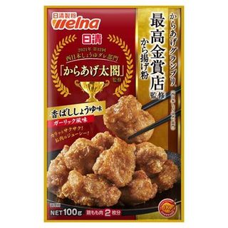 から揚げ粉 香ばししょうゆ味 ガーリック風味 100g 日清製粉ウェルナのサムネイル画像