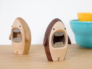 Bottle Opener / SHARK / 木製栓抜きの画像 3枚目