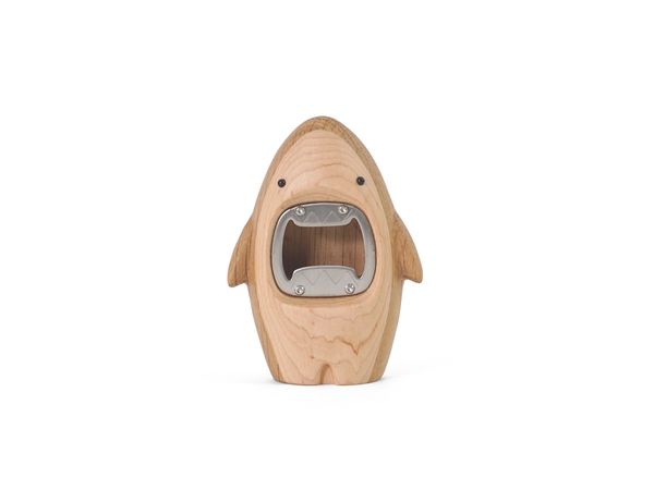 Bottle Opener / SHARK / 木製栓抜きの画像