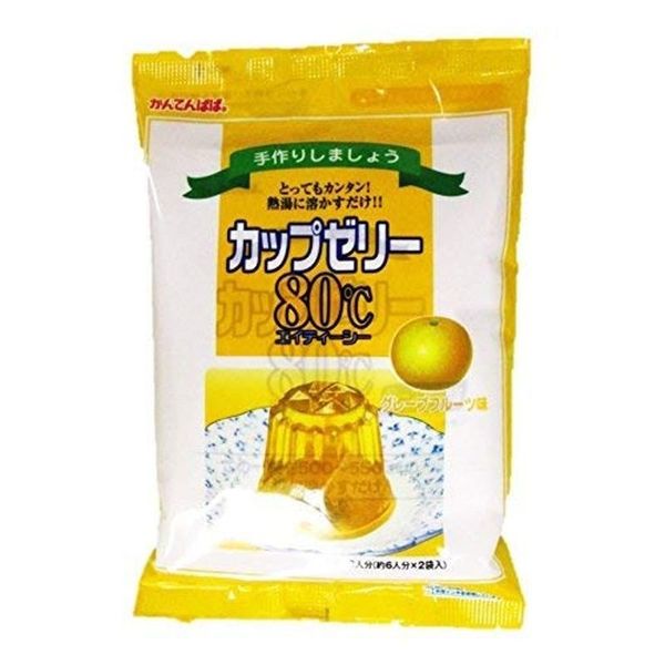 カップゼリー80℃ グレープフルーツ味の画像