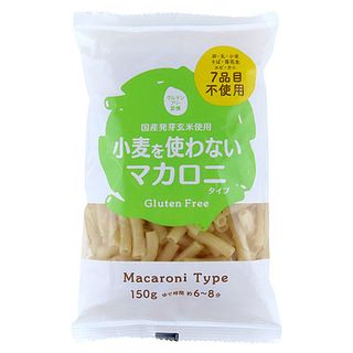 小麦を使わないマカロニ 150g 株式会社大潟村あきたこまち生産者協会のサムネイル画像 1枚目