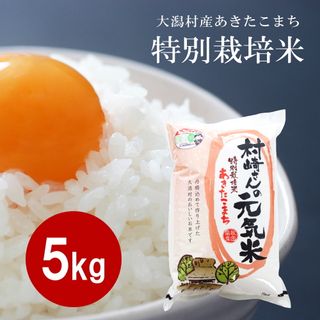 村崎さんの元気米 秋田県大潟村産あきたこまち 5kg ライス秋田のサムネイル画像 1枚目