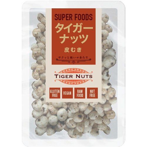 Plus タイガーナッツ(皮むき) 100g PLUS株式会社のサムネイル画像 1枚目