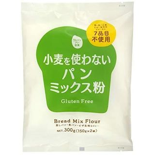 小麦を使わないパンミックス粉 300g×2袋 大潟村あきたこまち生産者協会 のサムネイル画像