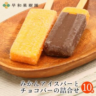 みかんアイスバーとチョコバー詰合せ 早和果樹園のサムネイル画像