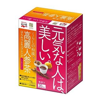 高麗人参茶 はちみつレモンブレンド 永谷園のサムネイル画像 1枚目