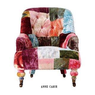 ANNE CHAIR VELVET PATCHWORK BOHEM(アンチェア ベルベットパッチワークボヘム)の画像 2枚目