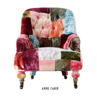 ANNE CHAIR VELVET PATCHWORK BOHEM(アンチェア　ベルベットパッチワークボヘム） HALOのサムネイル画像 2枚目