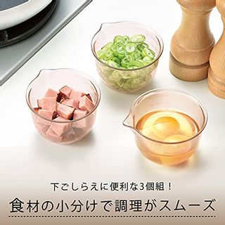 レンジで使えるミニボウル 3個組/39401の画像 2枚目