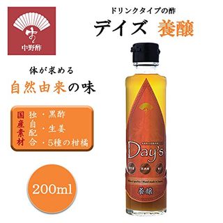 デイズ養醸 200ml〈生姜＋５種の柑橘〉の画像 2枚目