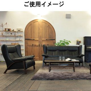 ホルン ３人がけハイバックソファー 大川家具のサムネイル画像 2枚目