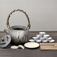 信楽焼き土瓶型茶香炉 ty-0003の画像 3枚目