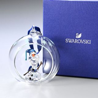 Frozen Olaf(フローズン オラフ)　ボールオーナメント　5625132 SWAROVSKI(スワロフスキー)のサムネイル画像