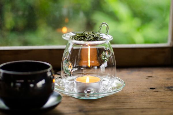 茶香炉 耐熱ガラス製 茶和家木村園のサムネイル画像 1枚目