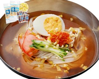 韓国冷麺4食（柚子薬味付） once in株式会社のサムネイル画像 1枚目