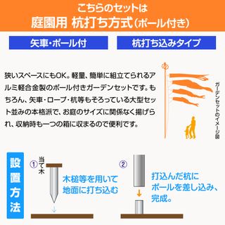 庭園用 こいのぼり 天に昇る龍の勇姿 新薫風 1.5mの画像 2枚目