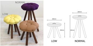 monaca stool(モナカスツール)の画像 2枚目