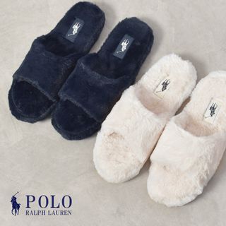 スリッパ ファースライド POLO RALPH LAUREN（ポロラルフローレン）のサムネイル画像 1枚目